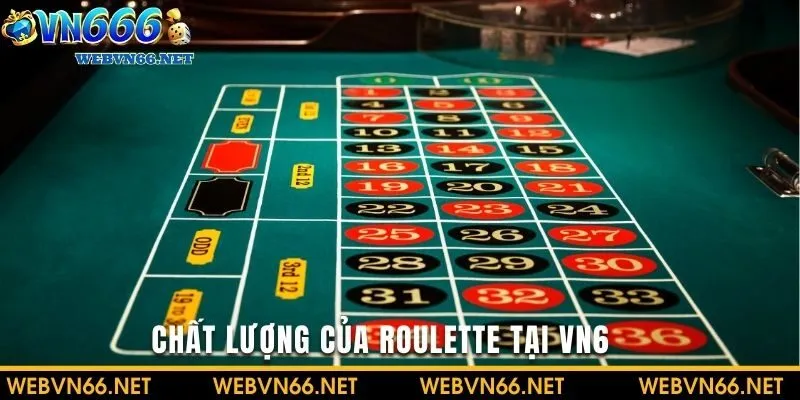 Đánh giá chất lượng của trò chơi Roulette tại VN6
