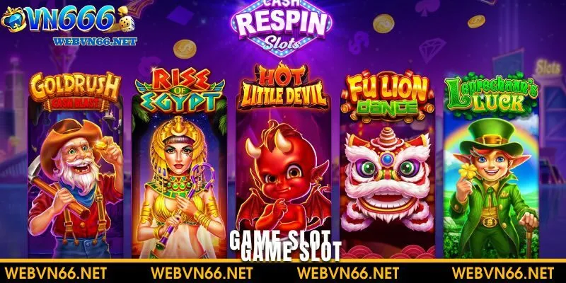 Game slot là lựa chọn lý tưởng với nhiều chủ đề đa dạng phong phú